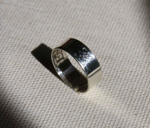 Bague de promesse, bague en argent fiançailles, alliance de mariage