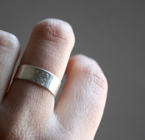 Bague de promesse, bague en argent fiançailles, alliance de mariage